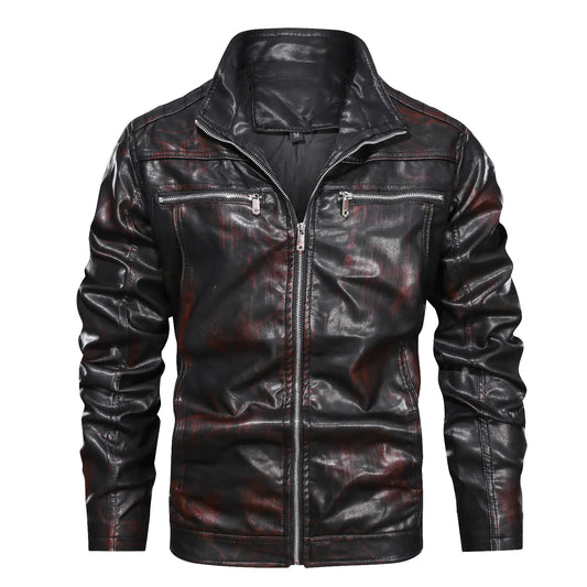 Spring New Leather Jacket for Street Style Fashion