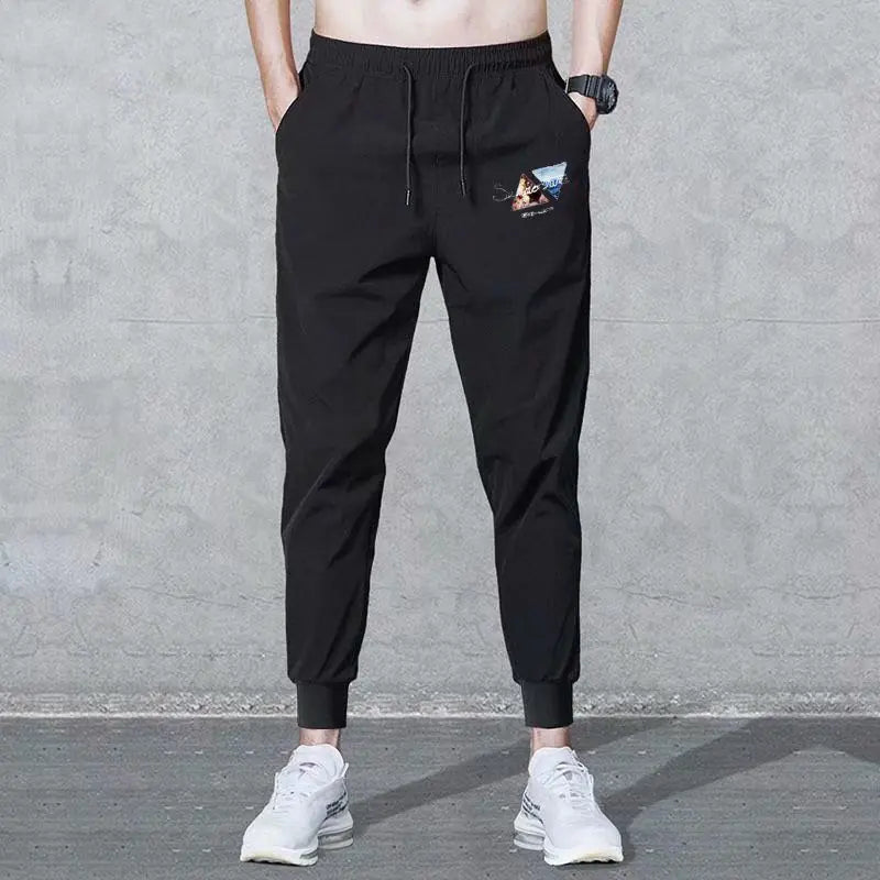 Men's Slim Fit Jogger Pants for Spring and Autumn
