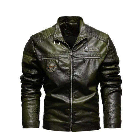 Spring New Leather Jacket for Street Style Fashion