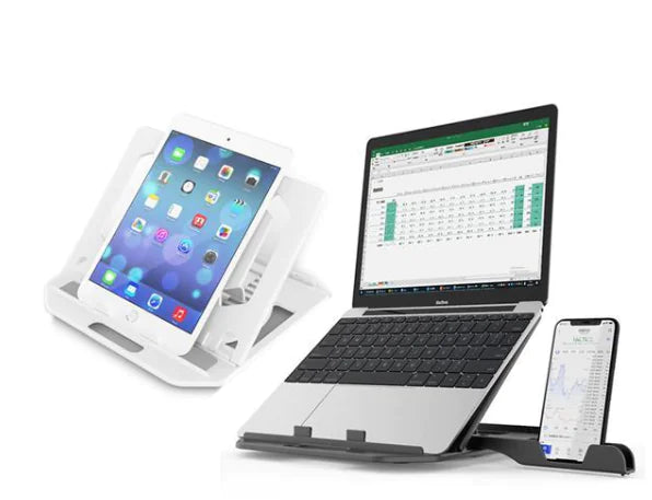 Soporte Plegable para Portátil con Disipación de Calor y Ajuste de Altura