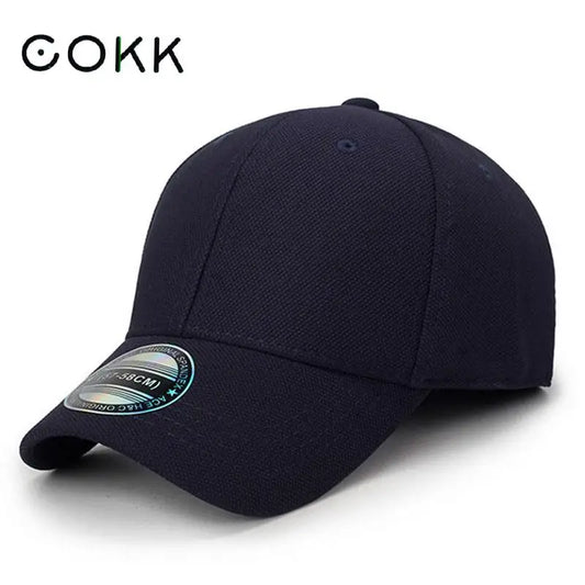 Baseball Cap Men Snapback Hats Caps Men Fitted Closed Full Cap Women Gorras Bone Male Trucker Hat Casquette Outdoor Black