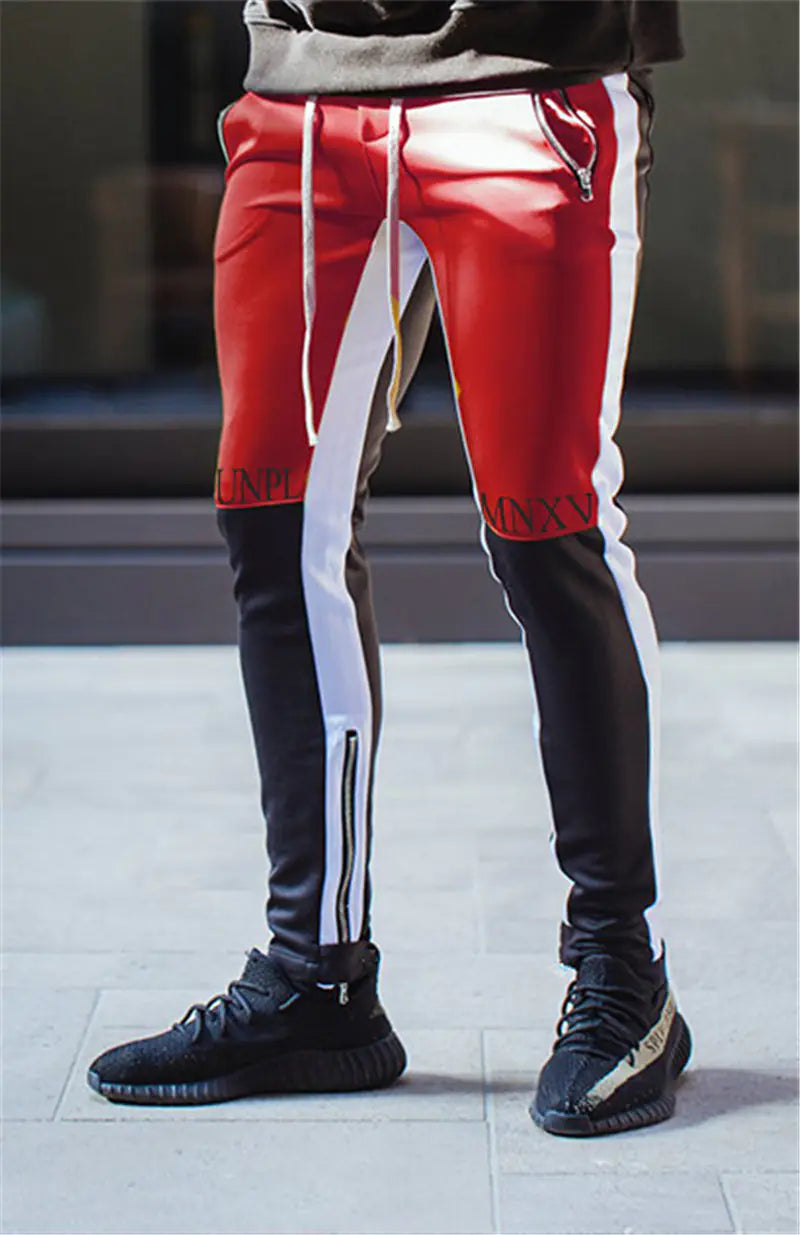 Men's Korean Style Slim Fit Summer Jogger Pants