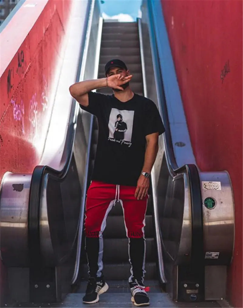 Men's Korean Style Slim Fit Summer Jogger Pants