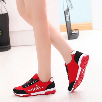 Plus Size Women's Sports Shoes - Breathable Running Sneakers