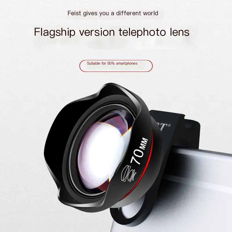 Lente Telefoto 3.0X y 2.0X para Desenfoque de Fondo en Retratos