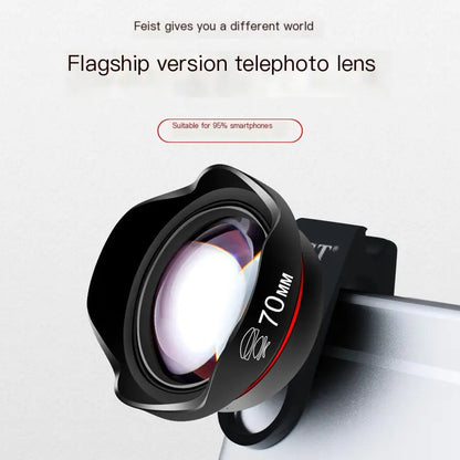 Lente Telefoto 3.0X y 2.0X para Desenfoque de Fondo en Retratos