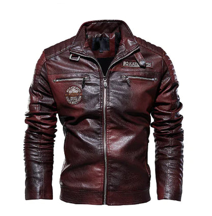Spring New Leather Jacket for Street Style Fashion