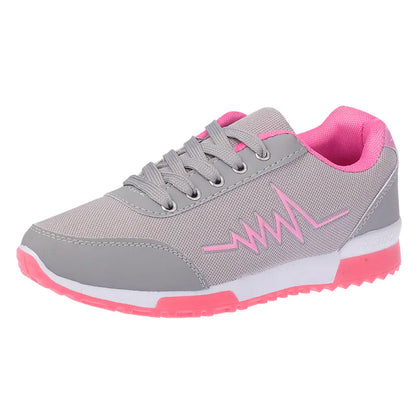 Plus Size Women's Sports Shoes - Breathable Running Sneakers