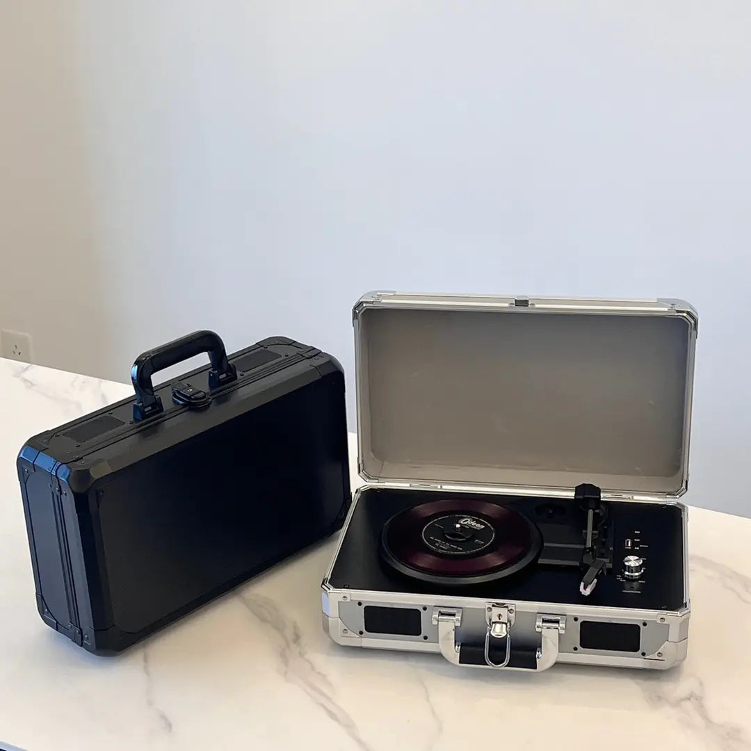 Tocadiscos Retro Bluetooth con Reproducción USB