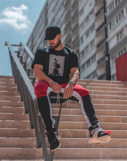 Men's Korean Style Slim Fit Summer Jogger Pants