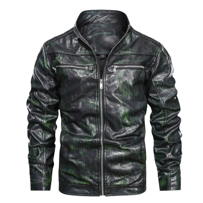 Spring New Leather Jacket for Street Style Fashion