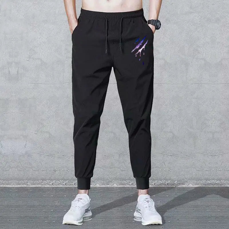 Men's Slim Fit Jogger Pants for Spring and Autumn