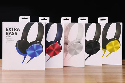 Auriculares con Cable XB-450 con Control en Línea para Gaming