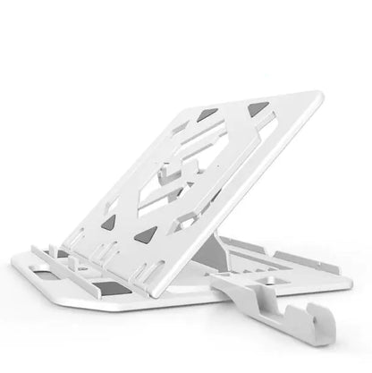 Soporte Plegable para Portátil con Disipación de Calor y Ajuste de Altura