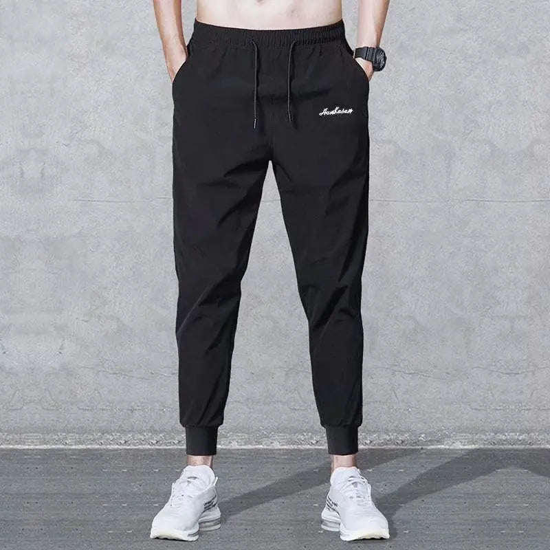 Men's Slim Fit Jogger Pants for Spring and Autumn