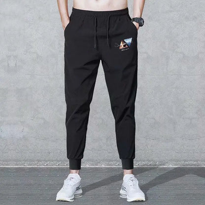 Men's Slim Fit Jogger Pants for Spring and Autumn